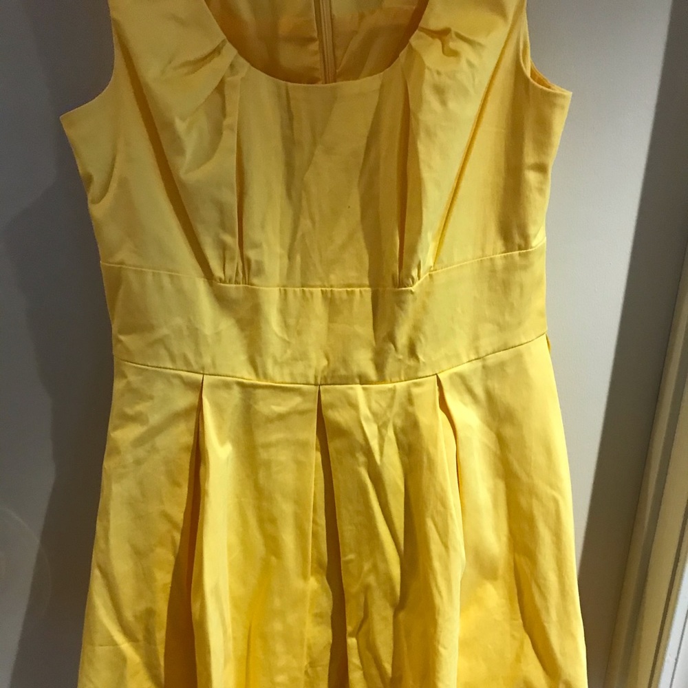 Calvin Klein yellow dress